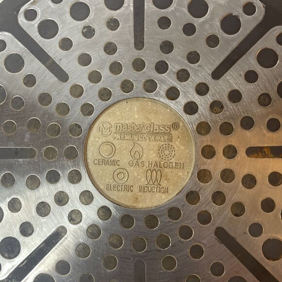 Masterclass Casserole Pot 8” Inch 2.4Qt Premium Cookware With Lid Beige Speckle - Picture 8 of 9